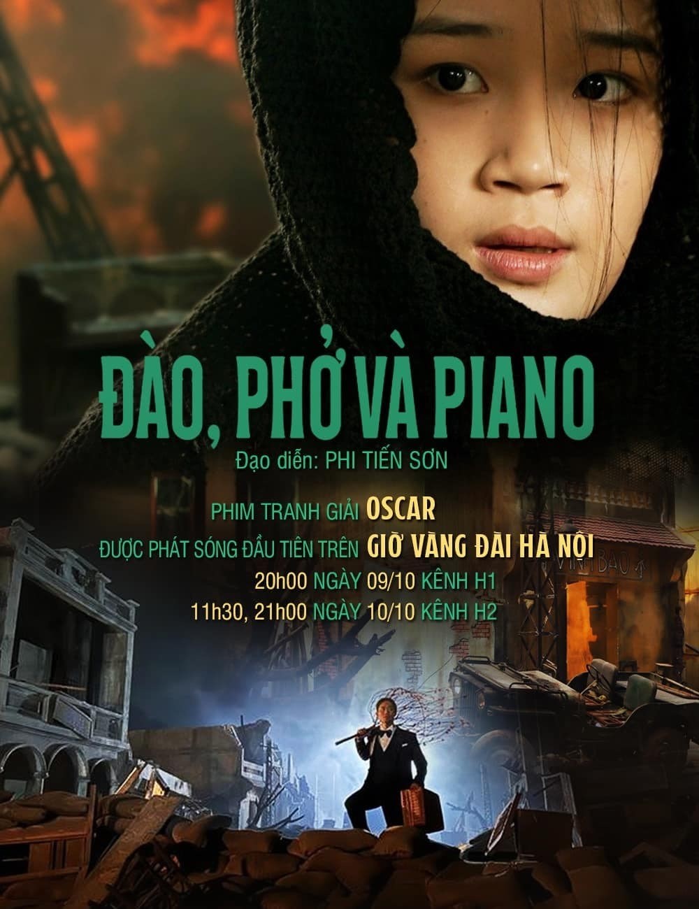 “Đào, Phở Và Piano” Lên Sóng Truyền Hình Kỷ Niệm 70 Năm Giải Phóng Thủ đô